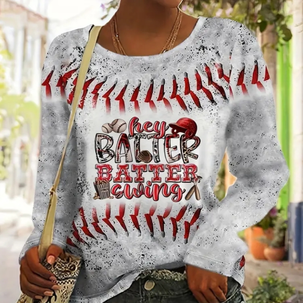Baseball shirt long sleeves